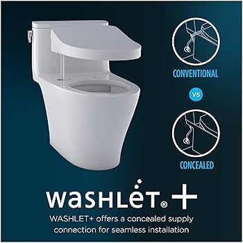 TOTO® WASHLET®+ Nexus® One-Piece Elongated 1.28 GPF Toilet